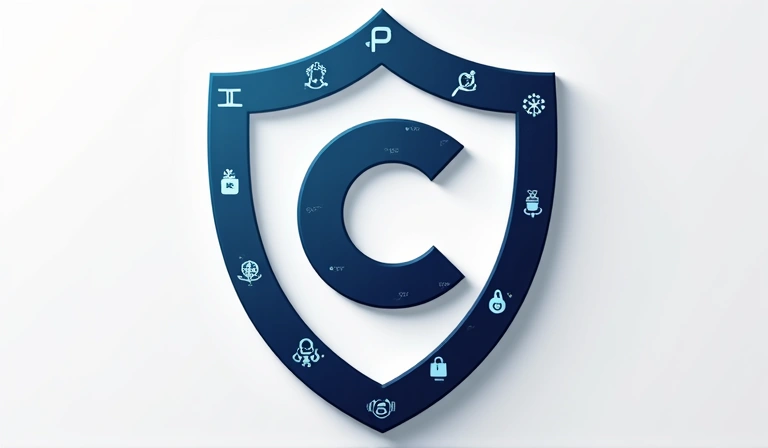 Σύμβολο πνευματικών δικαιωμάτων που προστατεύει ψηφιακό περιεχόμενο